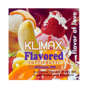 Klimax Flavored Tutti Frutti Condoms 2s - Klimax.PK