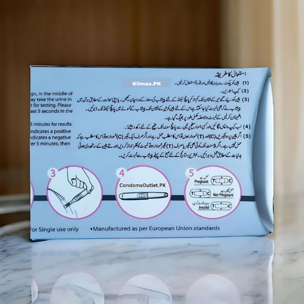 Klear Midstream Rapid Self Pregnancy Test Device - Image 2